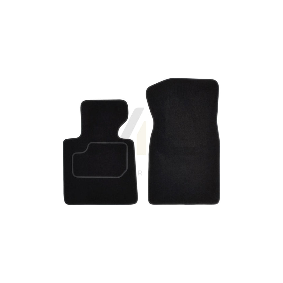 MAMMOOTH A041 BM295 PRM 01 Floor mat set for BMW Z4 Textile, Front, Quantity: 2, Black