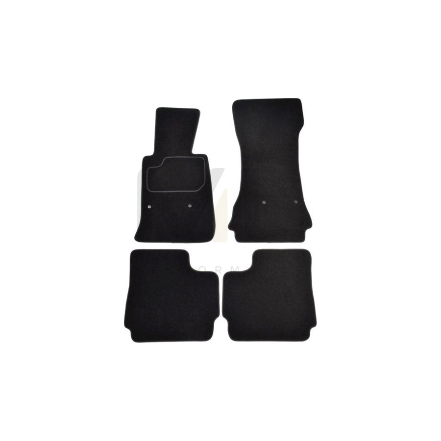 MAMMOOTH A041 BM60 PRM 01 Floor mat set for BMW 3 Convertible (E36) Textile, Front and Rear, Quantity: 4, Black