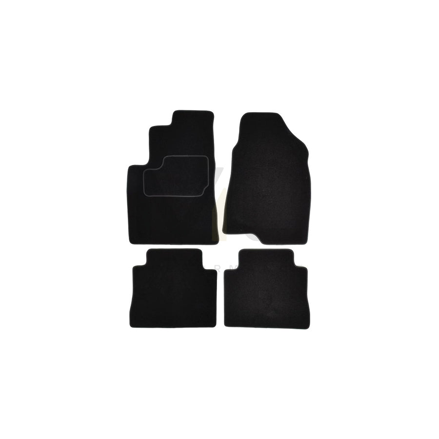 MAMMOOTH A041 CHE20 PRM 01 Floor mat set for CHEVROLET Captiva (C100, C140) Textile, Front and Rear, Quantity: 4, Black