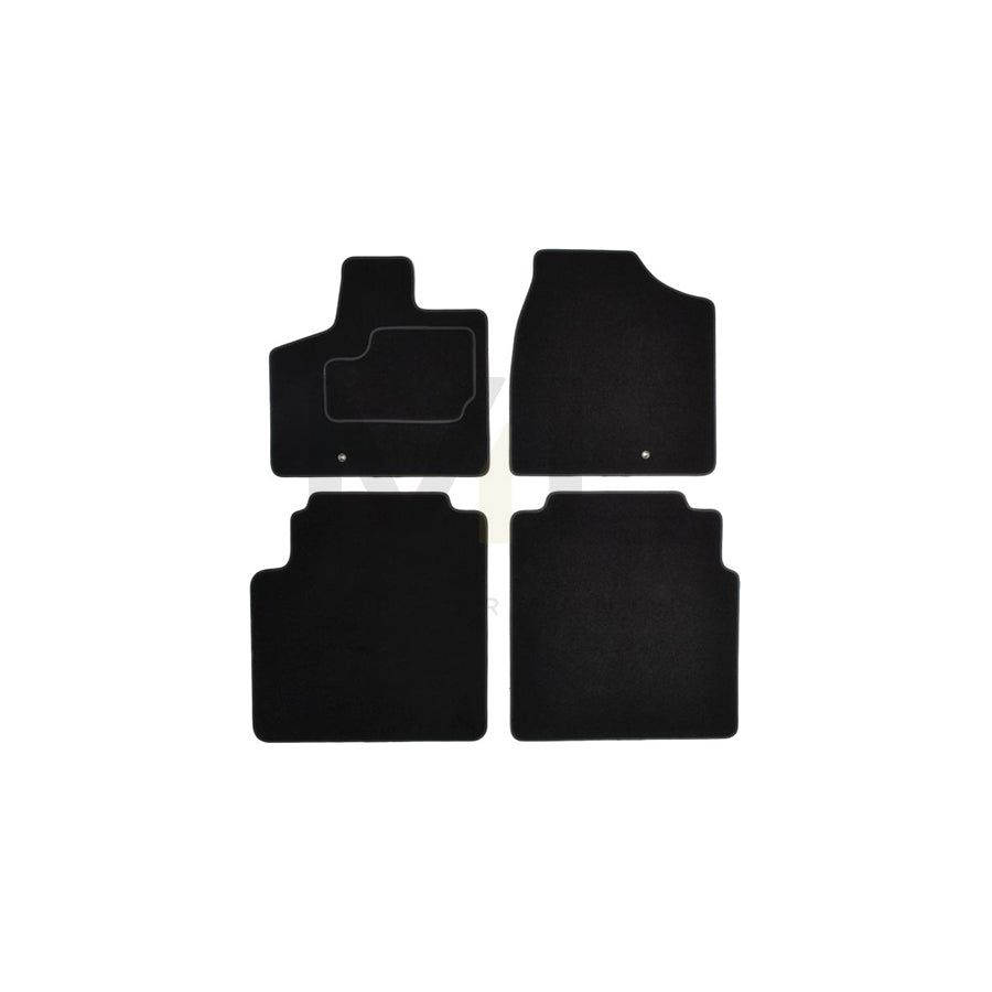 MAMMOOTH A041 CHR105 PRM 01 Floor mat set for CHRYSLER Grand Voyager V (RT) Textile, Front and Rear, Quantity: 4, Black
