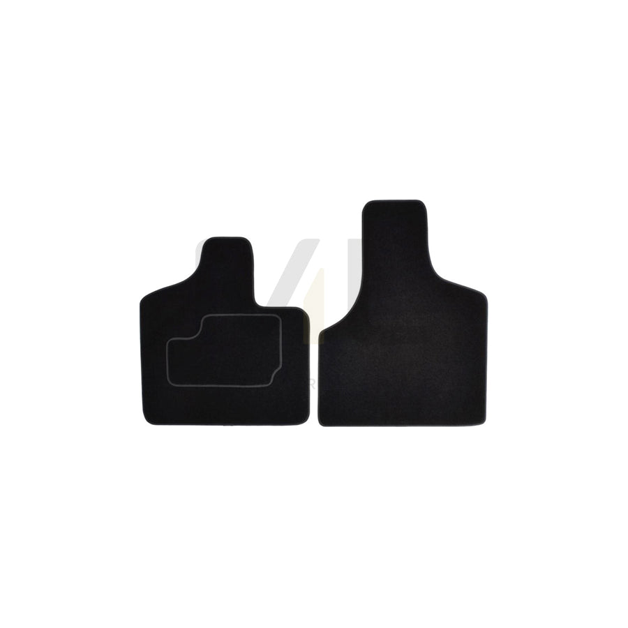 MAMMOOTH A041 CHR120 PRM 01 Floor mat set for CHRYSLER Voyager IV (RG, RS) Textile, Front and Rear, Quantity: 2, Black