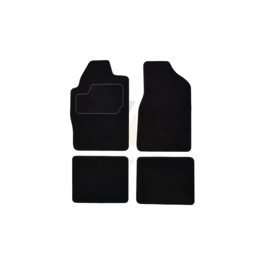 MAMMOOTH A041 CHR35 PRM 01 Floor mat set for CHRYSLER LE BARON Textile, Front and Rear, Quantity: 4, Black