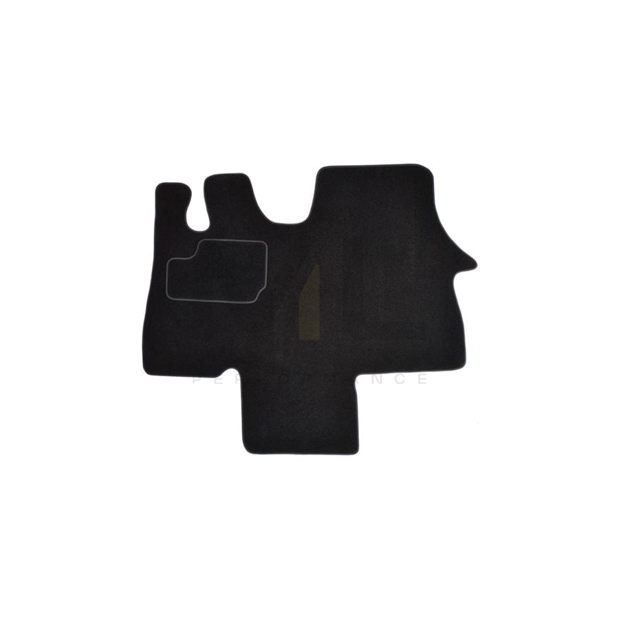 MAMMOOTH A041 CIT250 PRM 01 Floor mat set for CITROﾃ起 RELAY Textile, Front, Black