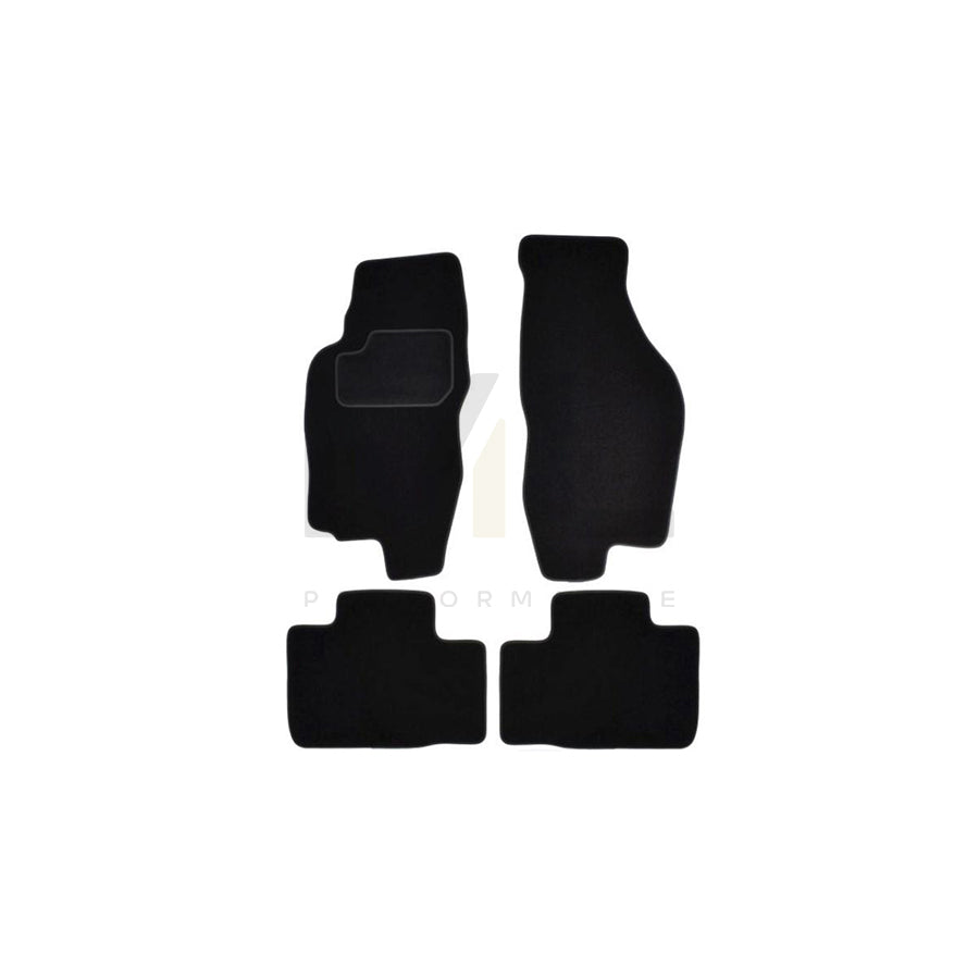 MAMMOOTH A041 FIA55 PRM 01 Floor mat set for FIAT Brava Hatchback (182) Textile, Front and Rear, Quantity: 4, Black