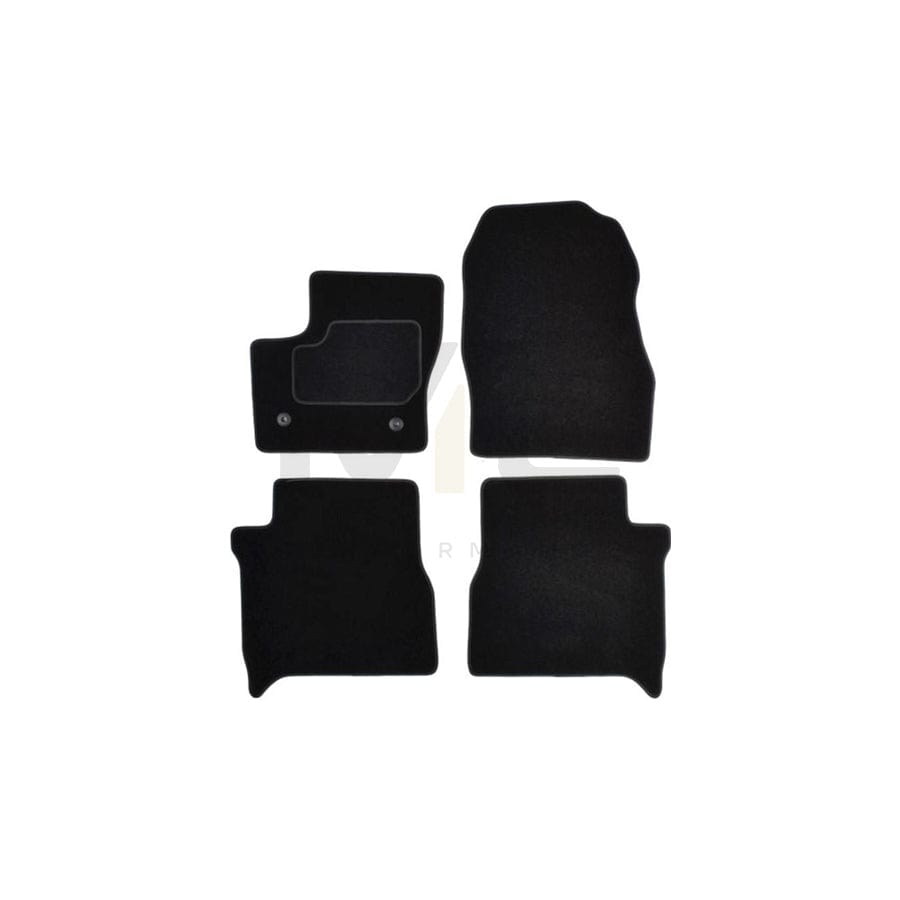 MAMMOOTH A041 FOR322 PRM 01 Floor mat set for FORD Transit Connect Mk2 Estate Textile, Front and Rear, Quantity: 4, Black