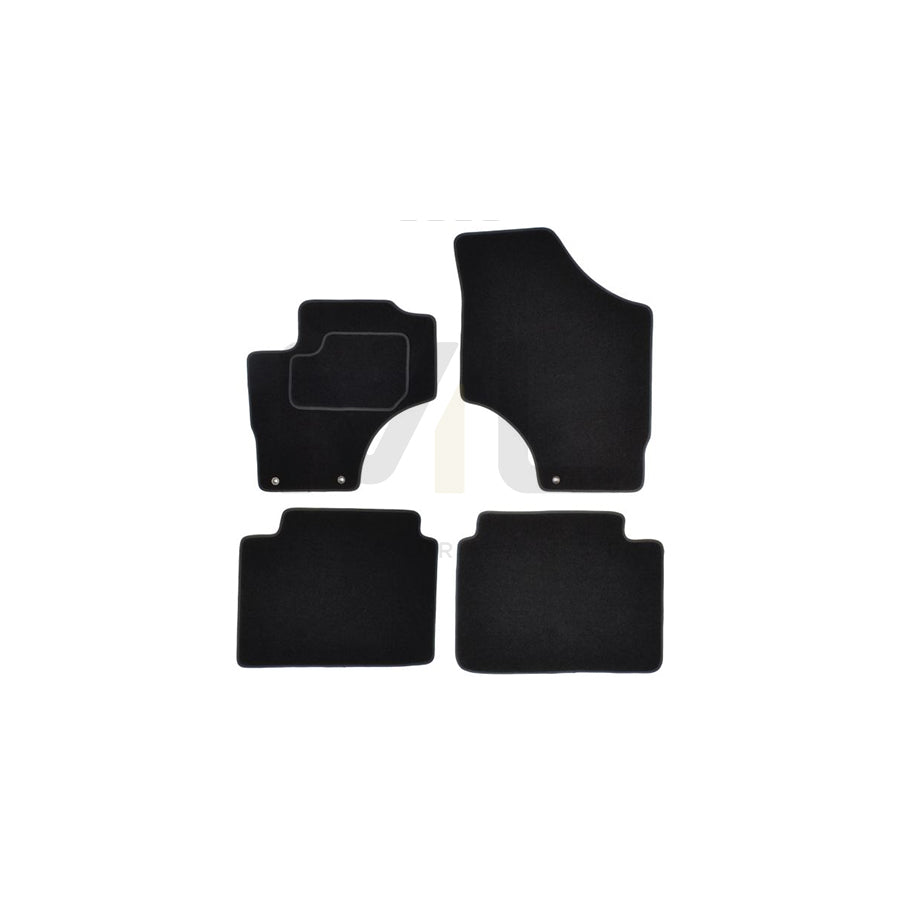 MAMMOOTH A041 HYU105 PRM 01 Floor mat set for HYUNDAI ix55 (EN) Textile, Front and Rear, Quantity: 4, Black