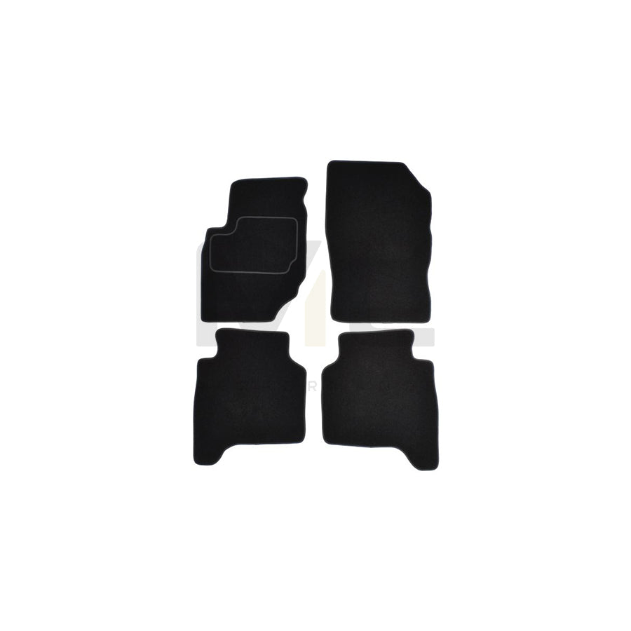MAMMOOTH A041 HYU210 PRM 01 Floor mat set for HYUNDAI Terracan (HP) Textile, Front and Rear, Quantity: 4, Black