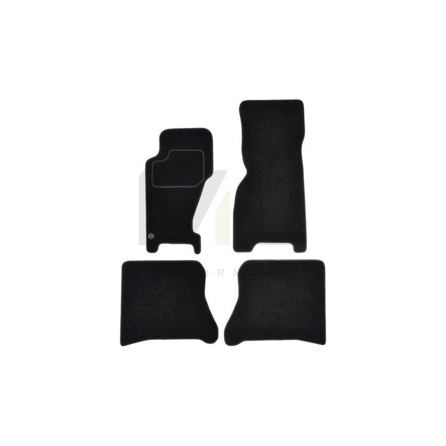 MAMMOOTH A041 JEP40 PRM 01 Floor mat set for JEEP Grand Cherokee II (WJ, WG) Textile, Front and Rear, Quantity: 4, Black