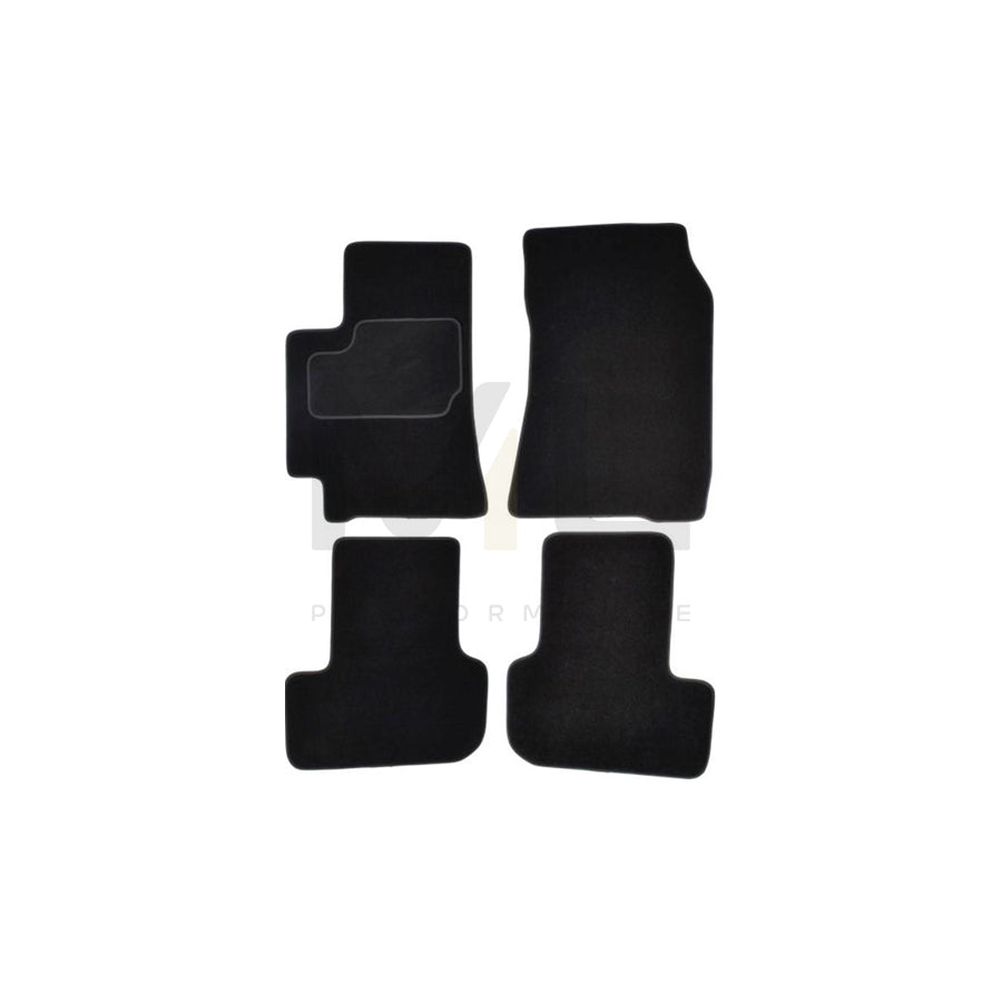 MAMMOOTH A041 LEX15 PRM 01 Floor mat set for LEXUS IS I Saloon (XE10) Textile, Front and Rear, Quantity: 4, Black