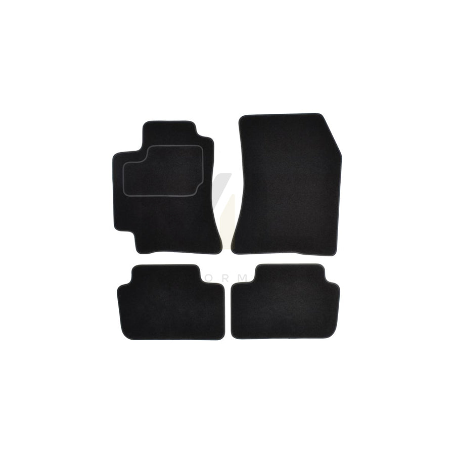 MAMMOOTH A041 LEX25 PRM 01 Floor mat set for LEXUS IS I Saloon (XE10) Textile, Front and Rear, Quantity: 4, Black