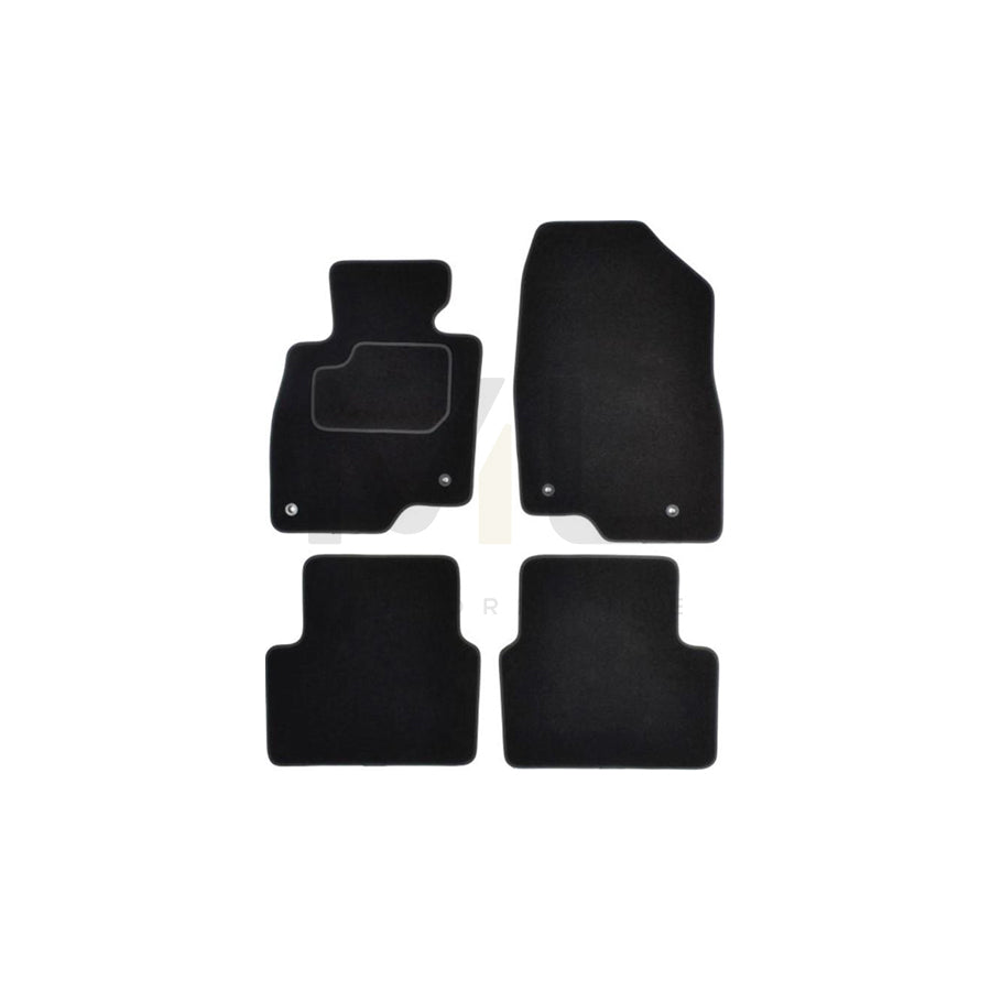 MAMMOOTH A041 MAZ33 PRM 01 Floor mat set for MAZDA 3 Textile, Front and Rear, Quantity: 4, Black