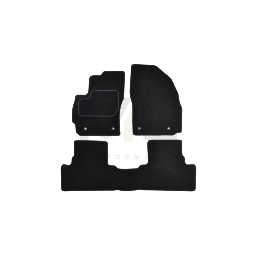 MAMMOOTH A041 MAZ65 PRM 01 Floor mat set for MAZDA 5 (CW) Textile, Front and Rear, Quantity: 4, Black