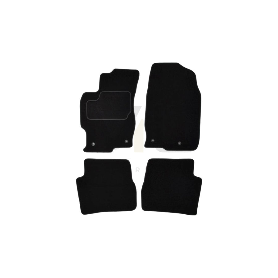 MAMMOOTH A041 MAZ85 PRM 01 Floor mat set for MAZDA 6 Textile, Front and Rear, Quantity: 4, Black