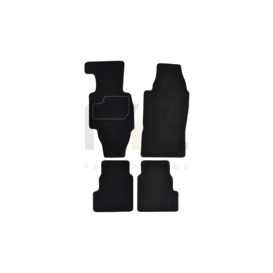 MAMMOOTH A041 MER205 PRM 01 Floor mat set suitable for MERCEDES-BENZ G-Class Textile, Front and Rear, Quantity: 4, Black