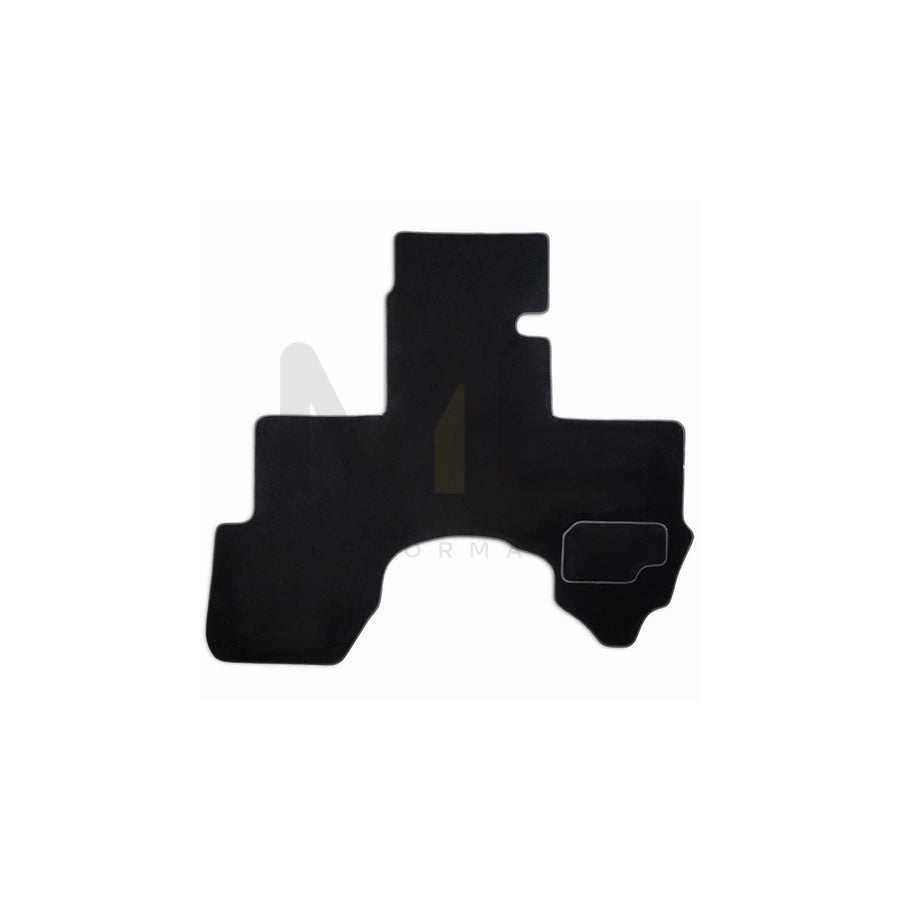 MAMMOOTH A041 MER297 PRM 01 Floor mat set suitable for MERCEDES-BENZ SPRINTER Textile, Front, Quantity: 1, Black