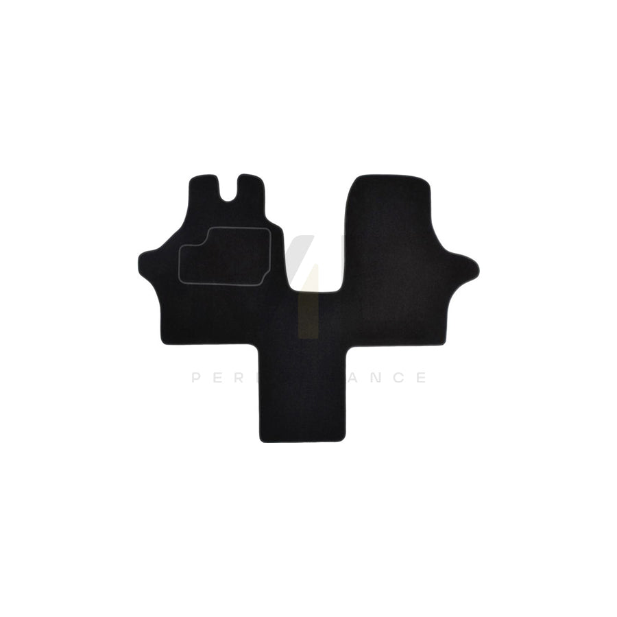 MAMMOOTH A041 MER355 PRM 01 Floor mat set suitable for MERCEDES-BENZ V-Class (W638/2) Textile, Front, Black