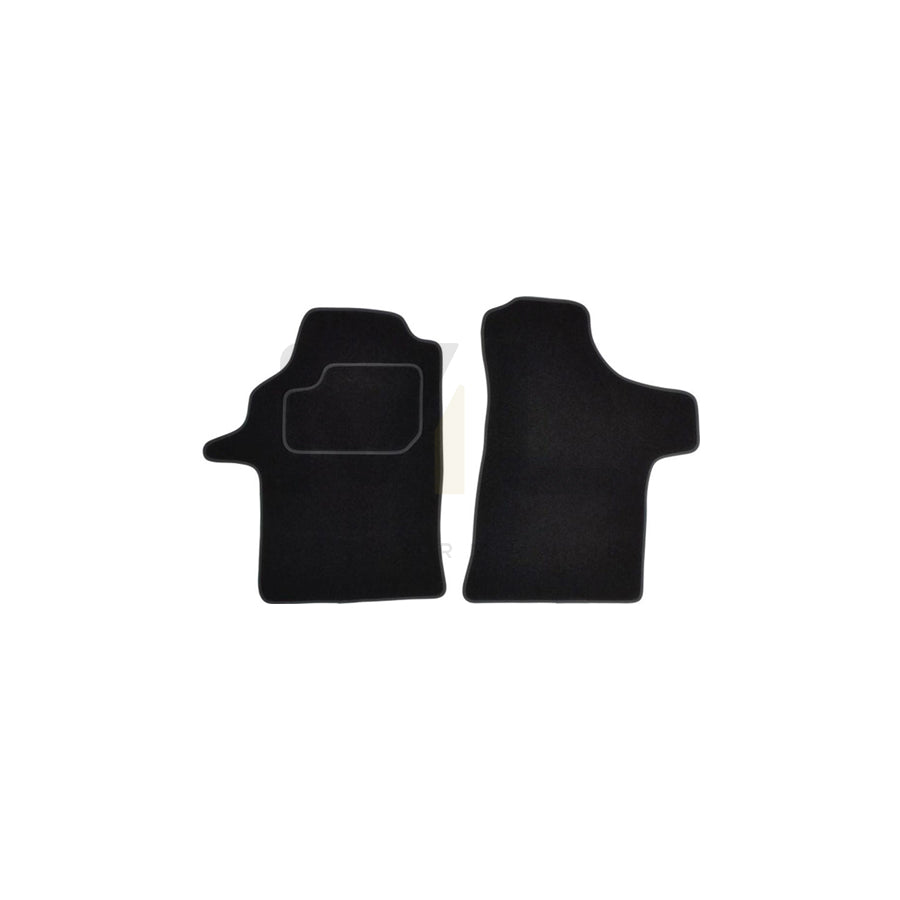 MAMMOOTH A041 MER380 PRM 01 Floor mat set suitable for MERCEDES-BENZ Viano (W639) Textile, Front, Quantity: 2, Black