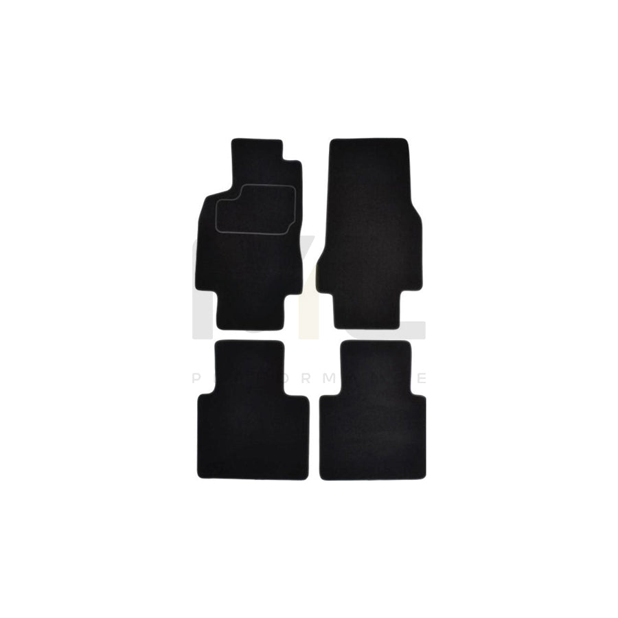 MAMMOOTH A041 MER45 PRM 01 Floor mat set suitable for MERCEDES-BENZ A-Class (W168) Textile, Front and Rear, Quantity: 4, Black