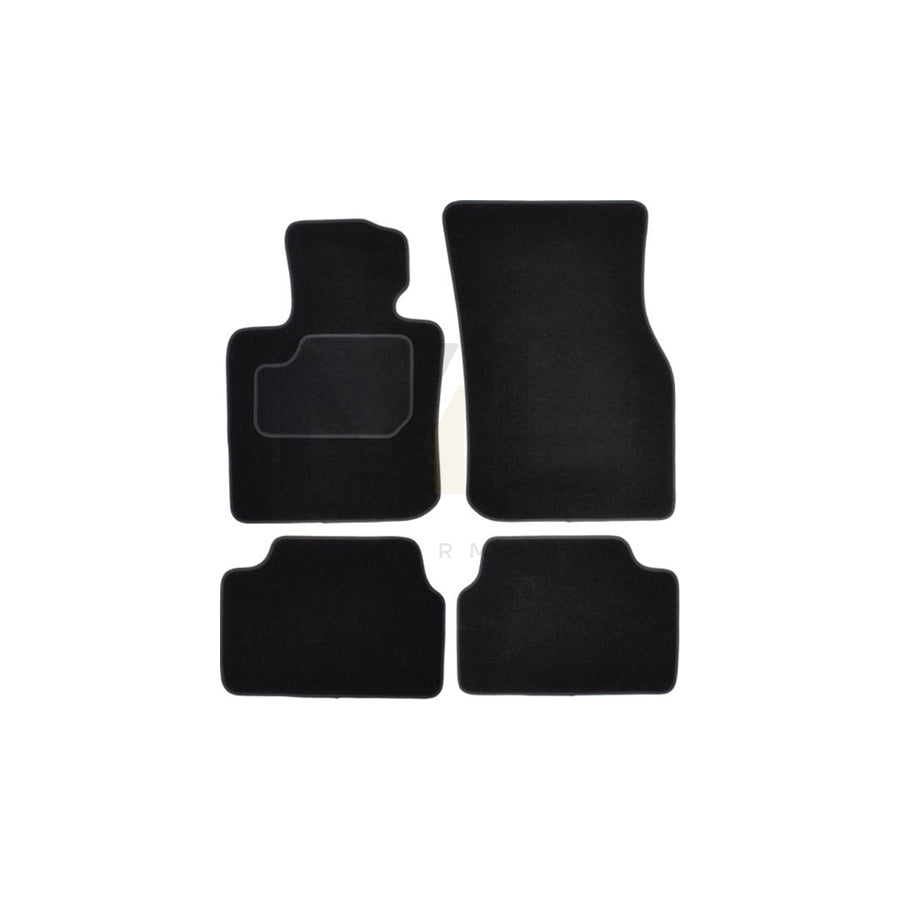 MAMMOOTH A041 MIN32 PRM 01 Floor mat set for MINI Hatchback (F55) Textile, Front and Rear, Quantity: 4, Black