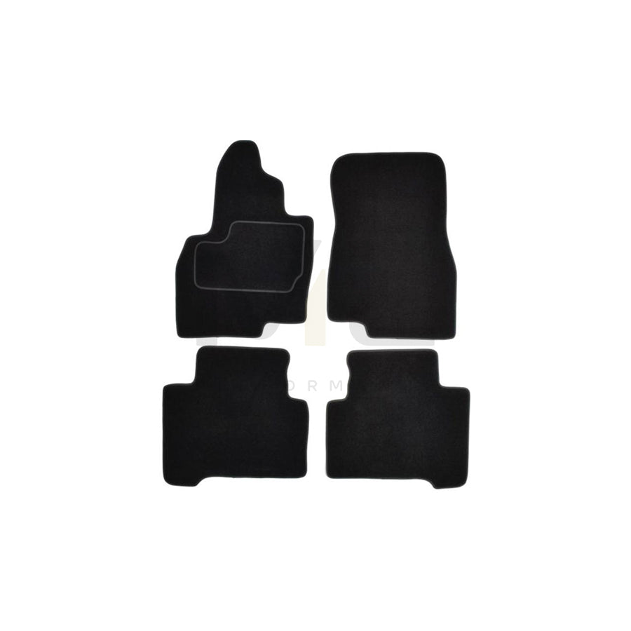 MAMMOOTH A041 MIT65 PRM 01 Floor mat set for MITSUBISHI Grandis (NA4W) Textile, Front and Rear, Quantity: 4, Black