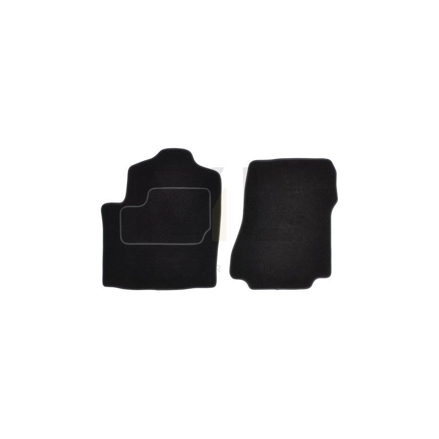 MAMMOOTH A041 NIS177 PRM 01 Floor mat set for NISSAN NV200 Textile, Front, Black