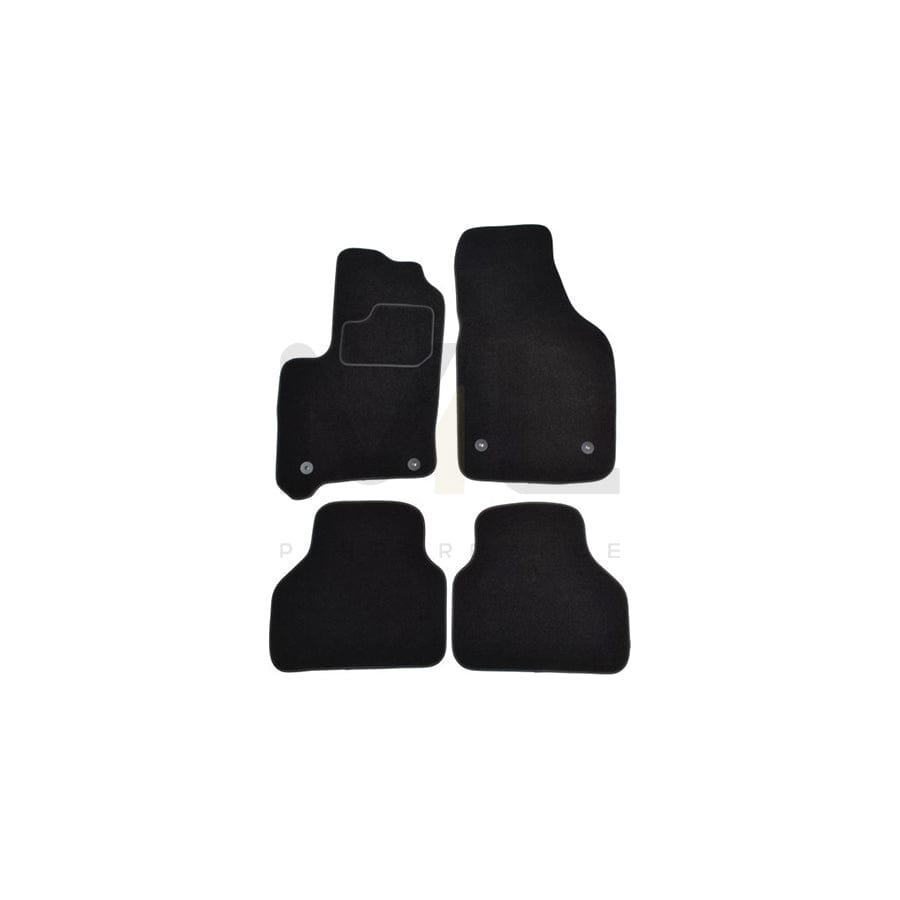 MAMMOOTH A041 OPL185 PRM 01 Floor mat set for OPEL Meriva A (X03) Textile, Front and Rear, Quantity: 4, Black