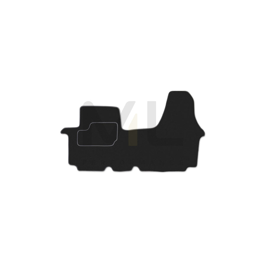 MAMMOOTH A041 OPL300 PRM 01 Floor mat set for OPEL VIVARO Textile, Front, Quantity: 1, Black