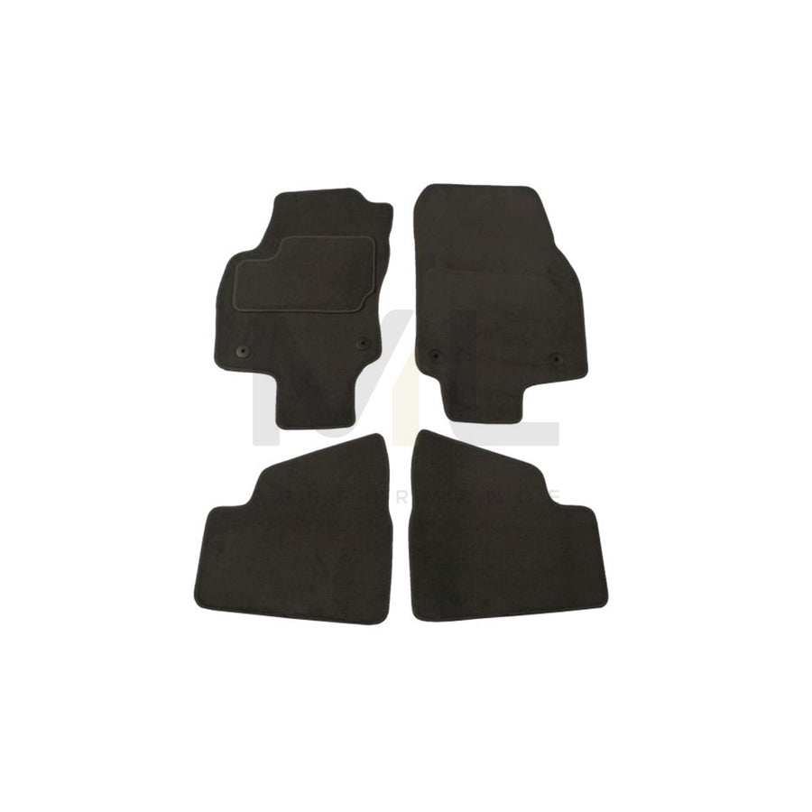 MAMMOOTH A041 OPL65 PRM 02 Floor mat set for OPEL ASTRA Textile, Front and Rear, Quantity: 4, Grey
