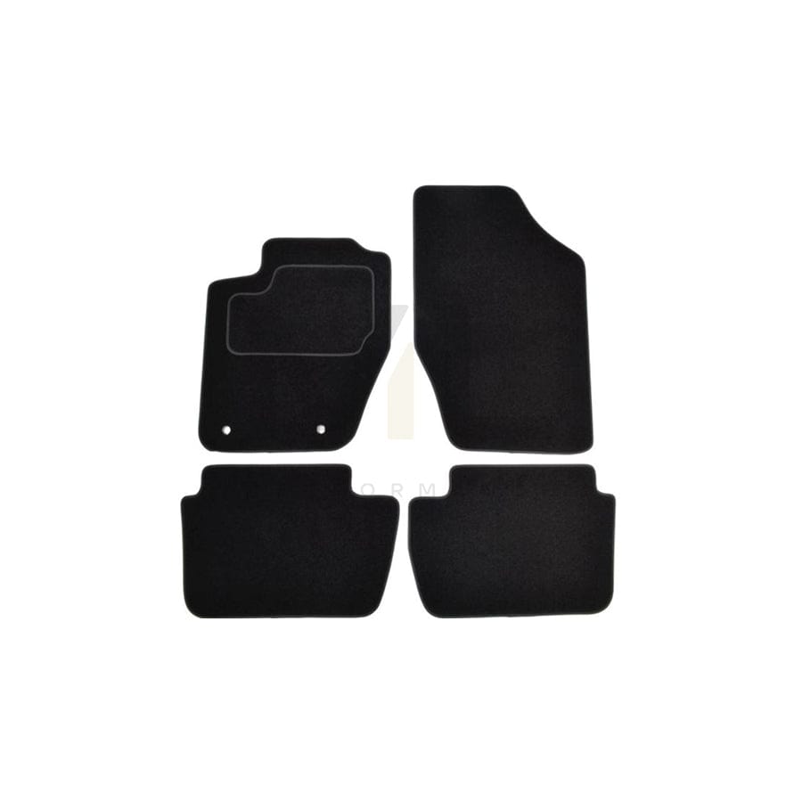 MAMMOOTH A041 PGT135 PRM 01 Floor mat set for PEUGEOT 307 Hatchback (3A/C) Textile, Front and Rear, Quantity: 4, Black