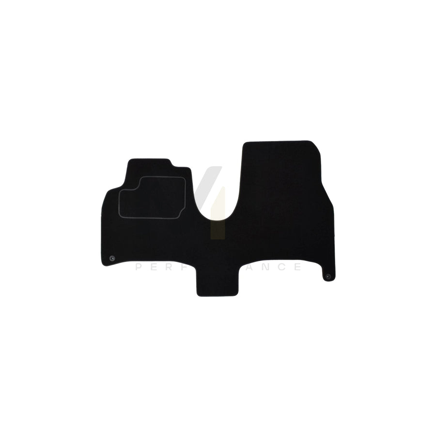 MAMMOOTH A041 PGT280 PRM 01 Floor mat set for PEUGEOT 807 Textile, Front, Quantity: 4, Black