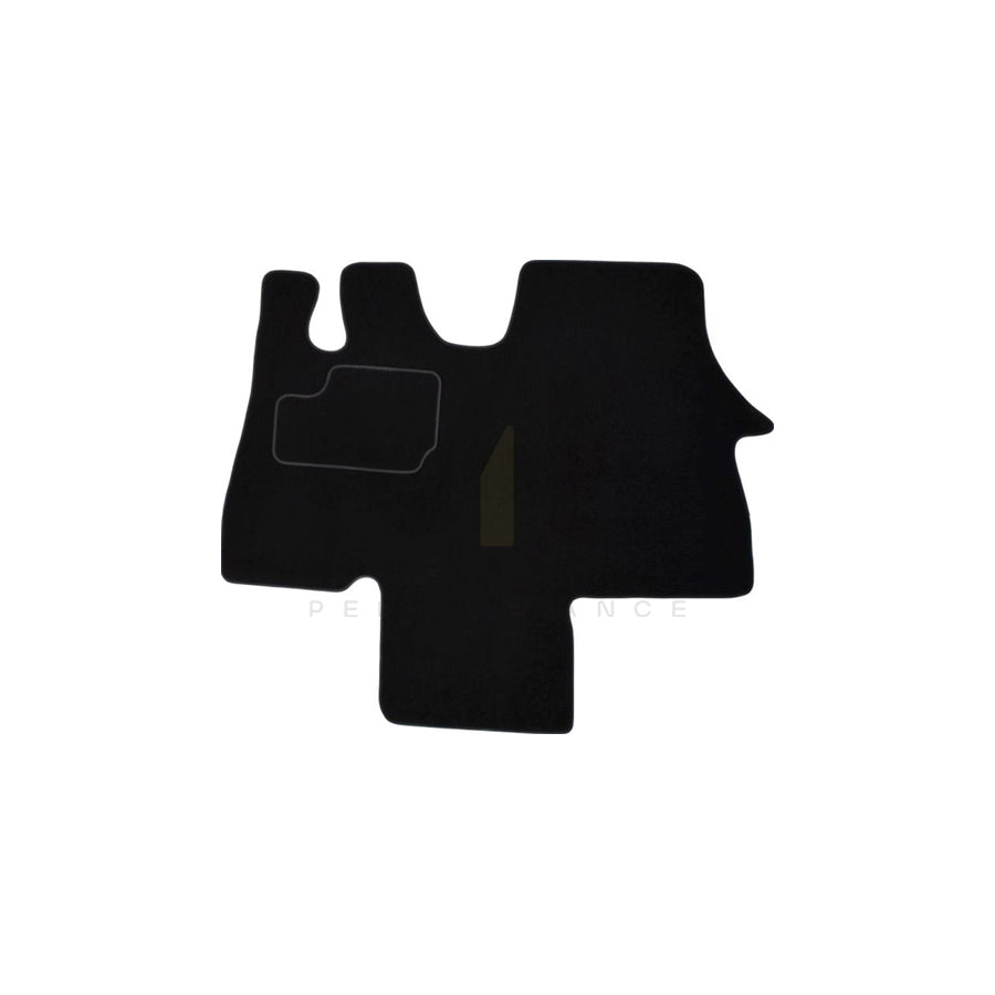 MAMMOOTH A041 PGT355 PRM 01 Floor mat set for PEUGEOT BOXER Textile, Front, Quantity: 1, Black