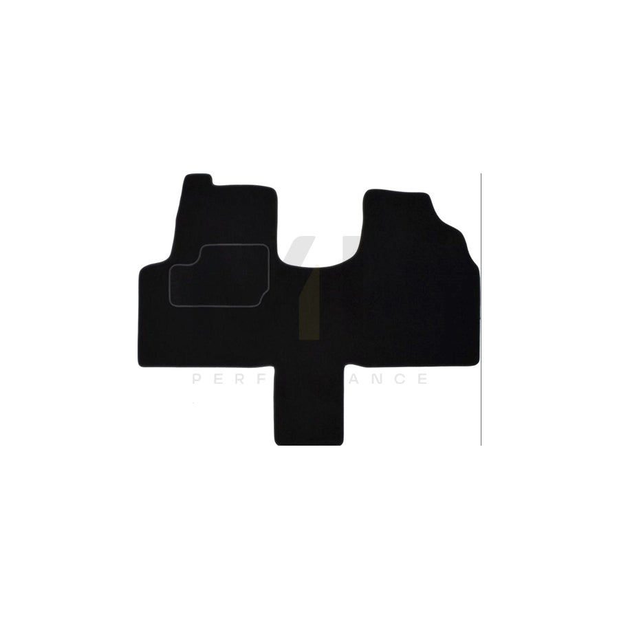 MAMMOOTH A041 PGT375 PRM 01 Floor mat set for PEUGEOT EXPERT Textile, Front and Rear, Quantity: 4, Black