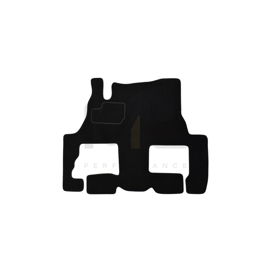 MAMMOOTH A041 PGT400 PRM 01 Floor mat set for PEUGEOT J5 Minibus (280) Textile, Front, Black