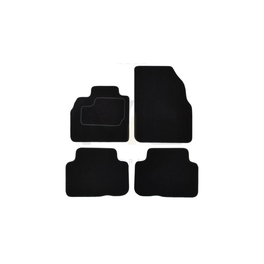 MAMMOOTH A041 RNT405 PRM 01 Floor mat set for RENAULT Grand Scﾃｩnic II (JM) Textile, Front and Rear, Quantity: 4, Black