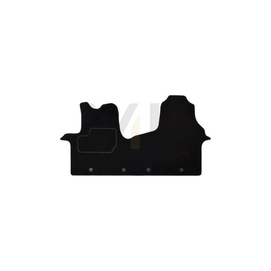 MAMMOOTH A041 RNT492 PRM 01 Floor mat set for RENAULT TRAFIC Textile, Front, Black