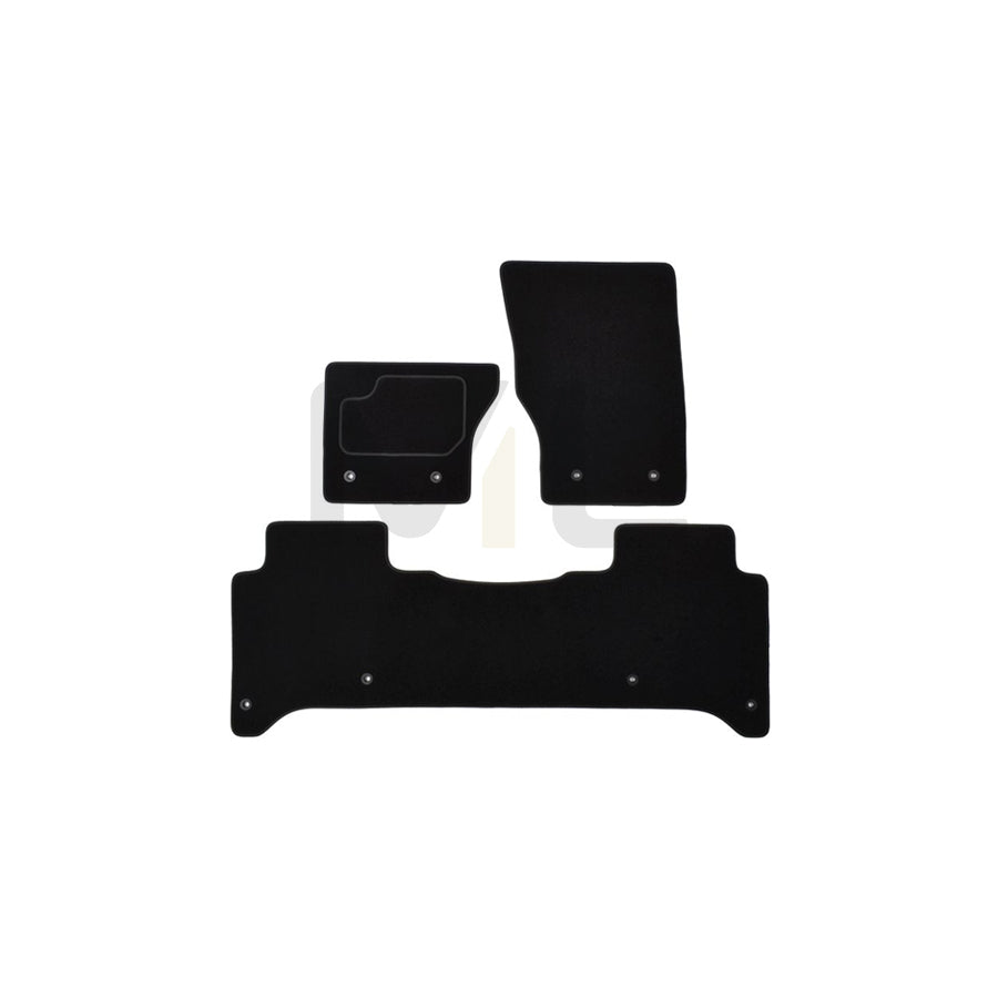 MAMMOOTH A041 ROV145 PRM 01 Floor mat set for LAND ROVER Range Rover III (L322) Textile, Front and Rear, Quantity: 3, Black