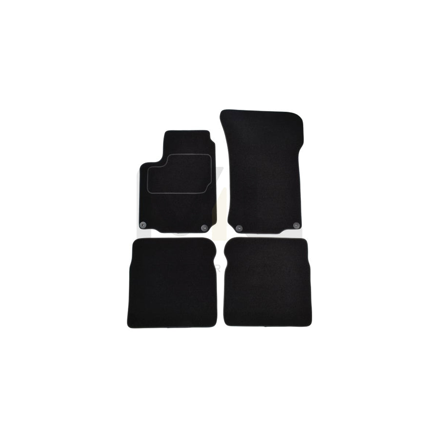 MAMMOOTH A041 SET110 PRM 01 Floor mat set for SEAT Leon I Hatchback (1M1) Textile, Front and Rear, Quantity: 4, Black