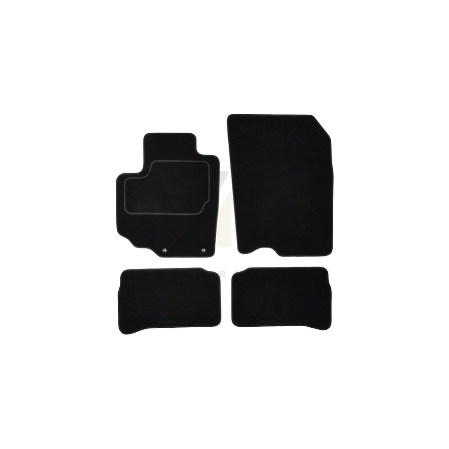 MAMMOOTH A041 SUZ122 PRM 01 Floor mat set for SUZUKI Vitara IV Off-Road (LY) Textile, Front and Rear, Quantity: 4, Black