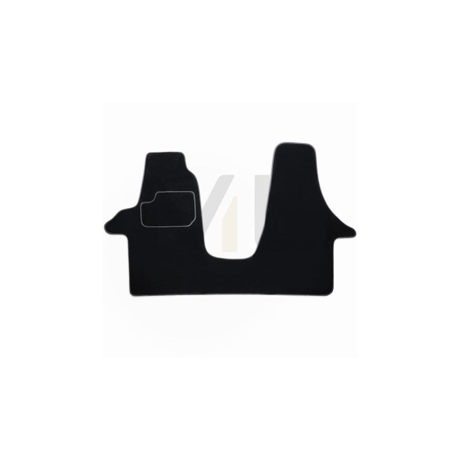 MAMMOOTH A041 VW415 PRM 01 Floor mat set for VW TRANSPORTER Textile, Front, Black