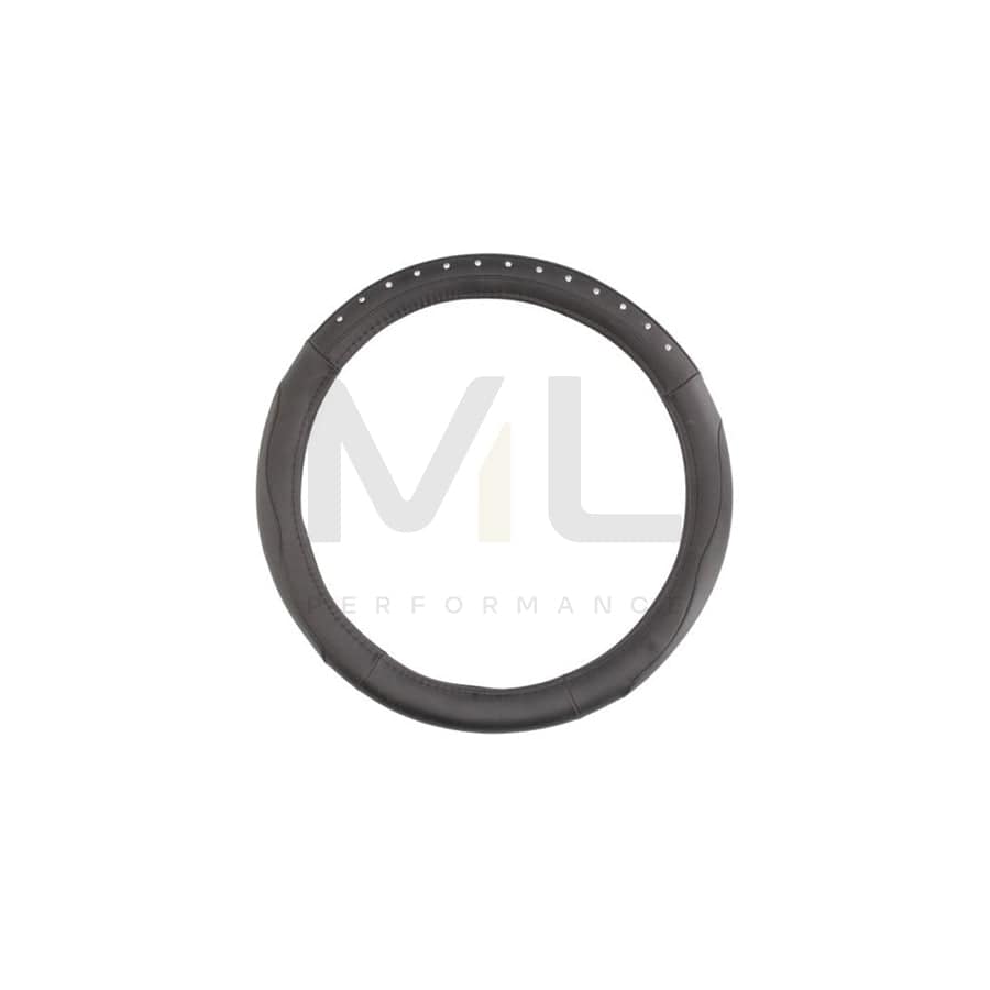 MAMMOOTH Black Diamond A050 174880 Steering wheel cover Black, Ø: 36-38cm, PVC
