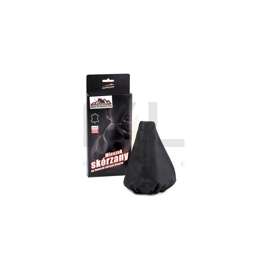MAMMOOTH CP10054 Gear stick gaiter Leather, Black, Universal
