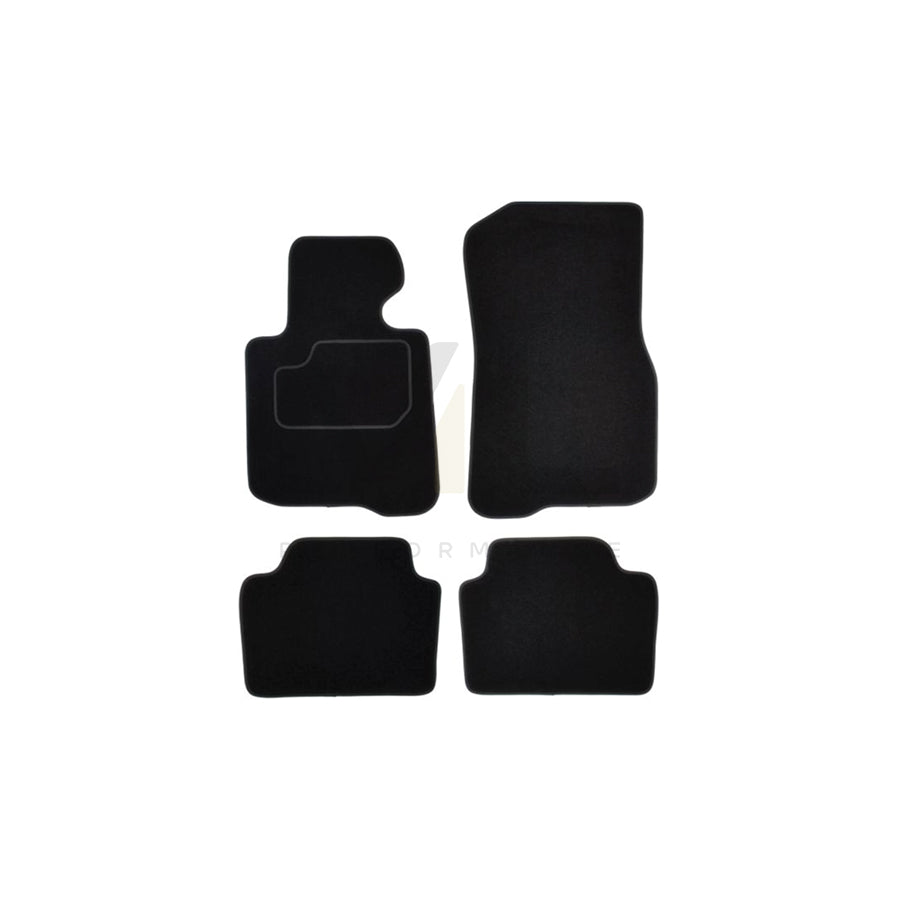 MAMMOOTH Tailored A041 BM134 PRM 01 Floor mat set for BMW 4 Gran Coupe (F36) Textile, Front and Rear, Quantity: 4, Black