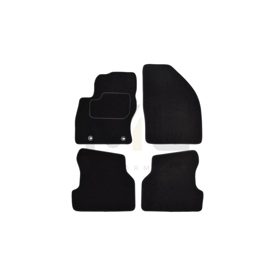 MAMMOOTH Tailored A041 FOR120 PRM 01 Floor mat set for FORD FOCUS Textile, Front and Rear, Quantity: 4, Black