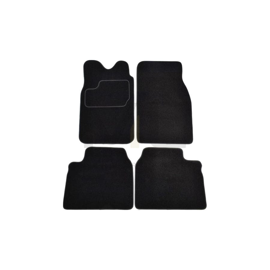 MAMMOOTH Tailored A041 MIT90 PRM 01 Floor mat set for MITSUBISHI L200 III Pickup (K6) Textile, Front and Rear, Quantity: 4, Black