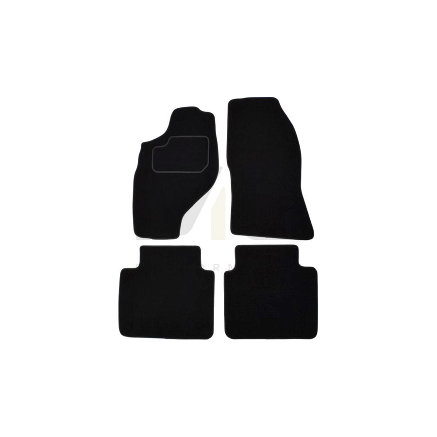 MAMMOOTH Tailored A041 NIS280 PRM 01 Floor mat set for NISSAN Terrano II Off-Road (R20) Textile, Front and Rear, Quantity: 4, Black