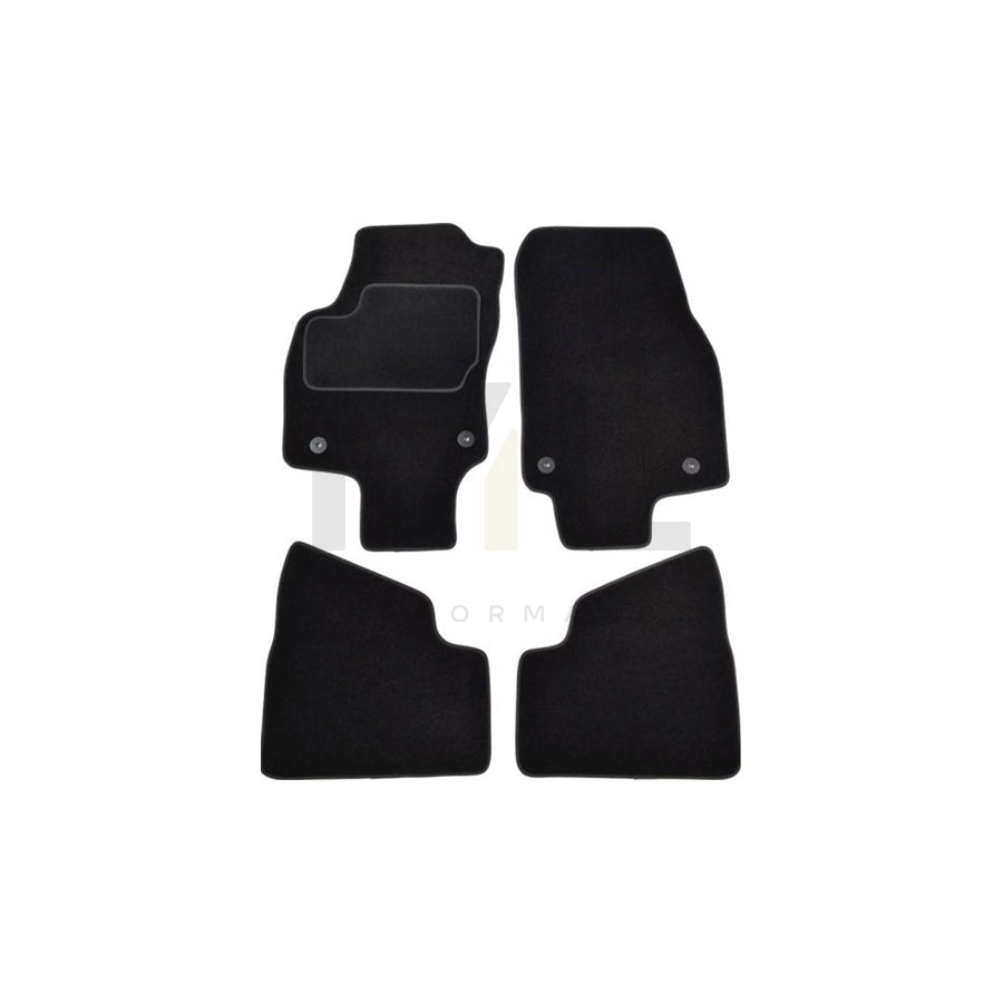 MAMMOOTH Tailored A041 OPL65 PRM 01 Floor mat set for OPEL ASTRA Textile, Front and Rear, Quantity: 4, Black