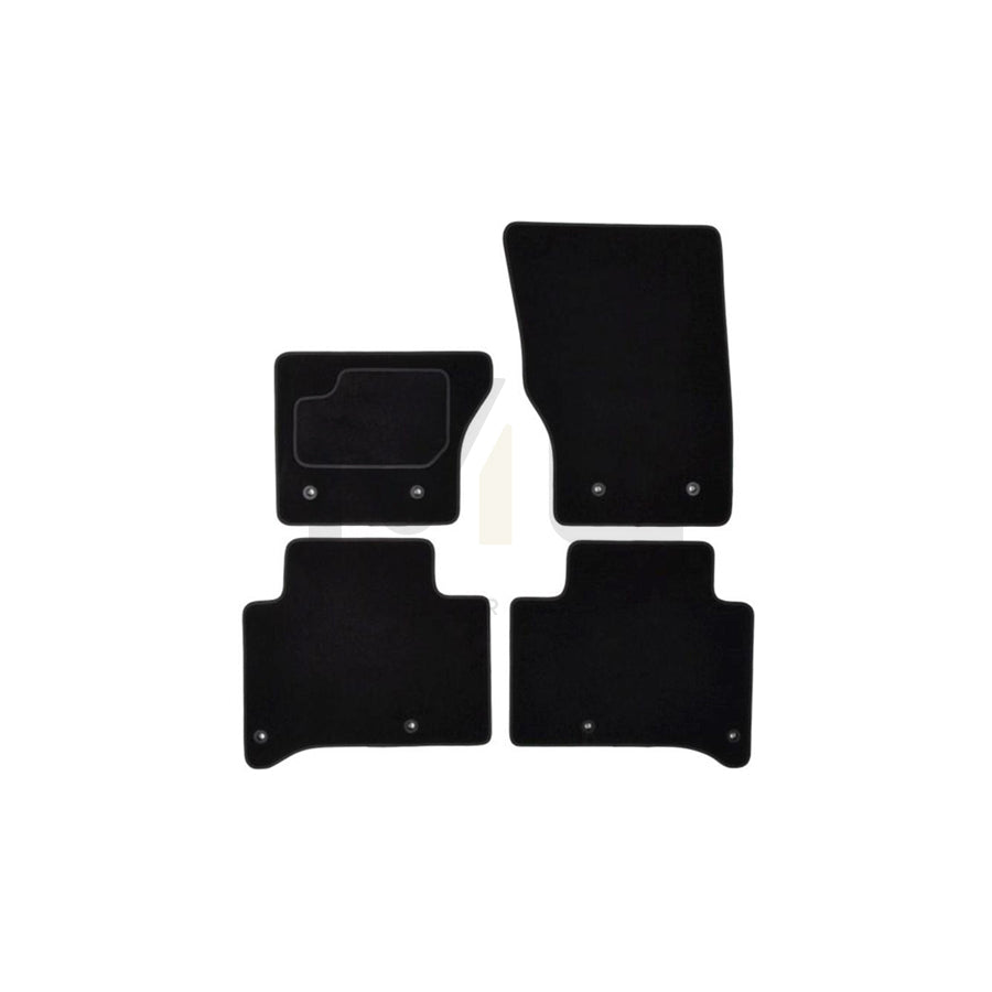 MAMMOOTH Tailored A041 ROV165 PRM 01 Floor mat set for LAND ROVER Range Rover Sport (L494) Textile, Front and Rear, Quantity: 4, Black