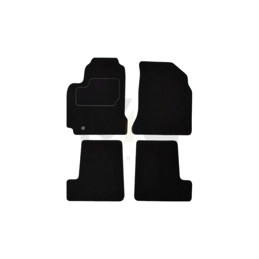MAMMOOTH Tailored A041 TOY310 PRM 01 Floor mat set for TOYOTA RAV4 II Off-Road (XA20) Textile, Front and Rear, Quantity: 4, Black