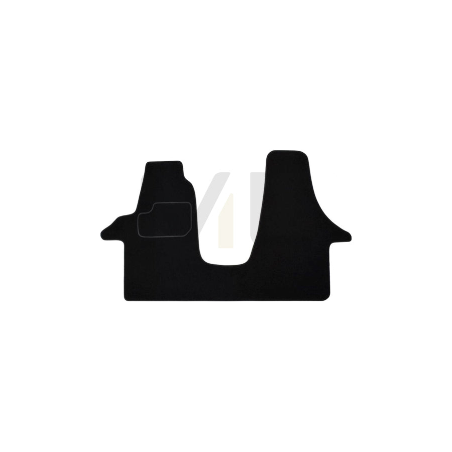 MAMMOOTH Tailored A041 VW70 PRM 01 Floor mat set Textile, Front, Quantity: 1, Black