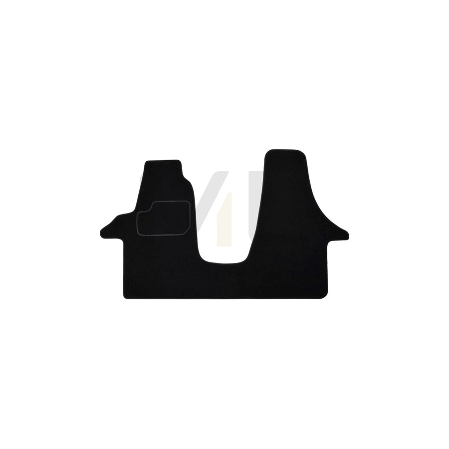 MAMMOOTH Tailored A041 VW75 PRM 01 Floor mat set for VW TRANSPORTER Textile, Front, Quantity: 1, Black